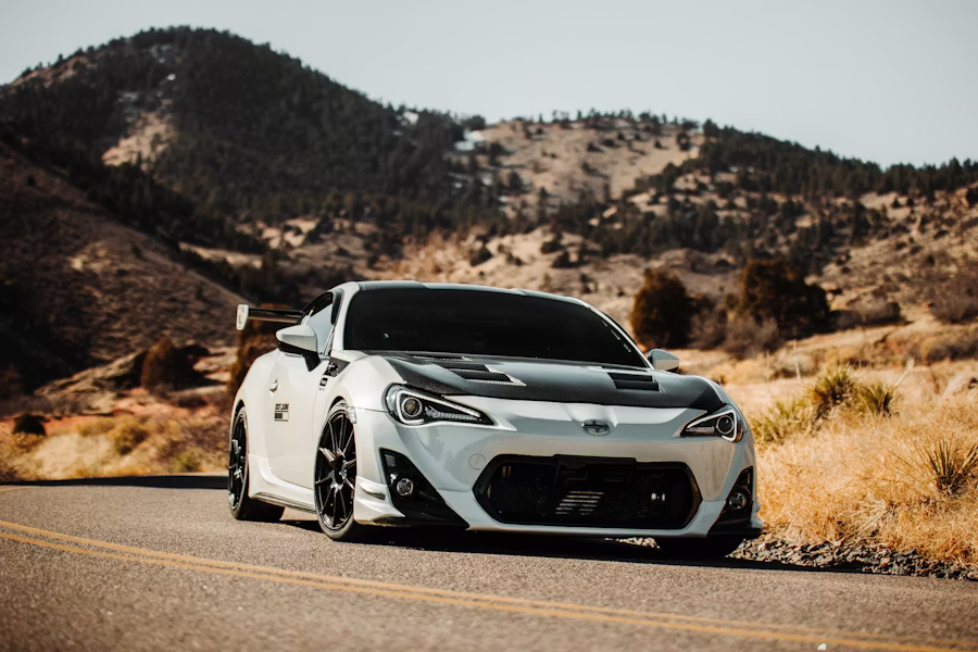 Mixed fleet parked at depot
